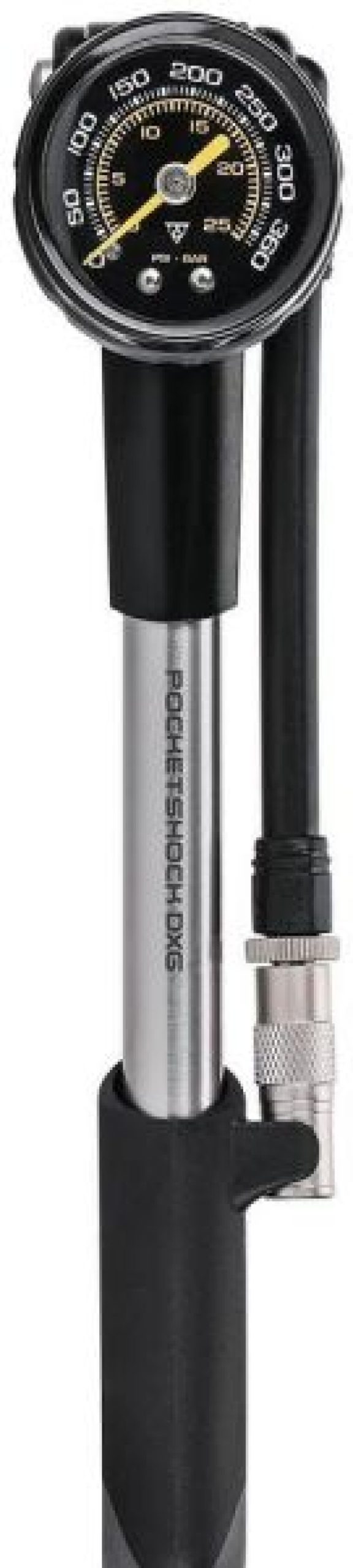 Accessories * | Topeak Pocket Shock Dxg Fork / Shock Pump With Gauge Official Black/Silver