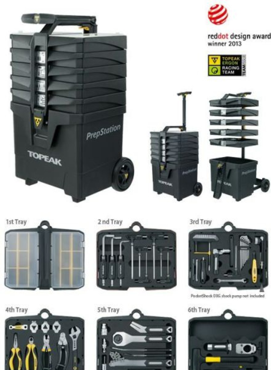 Maintenance * | Topeak Prepstation Tool Kit Case With Tools Shop