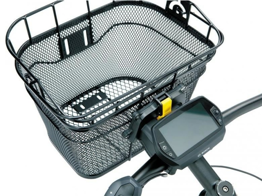 Accessories * | Topeak Front Basket With Mount Quick Delivery Black