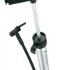 Accessories * | Topeak Mountain Morph Hand Pump With Foot Support Quality Guarantee Silver