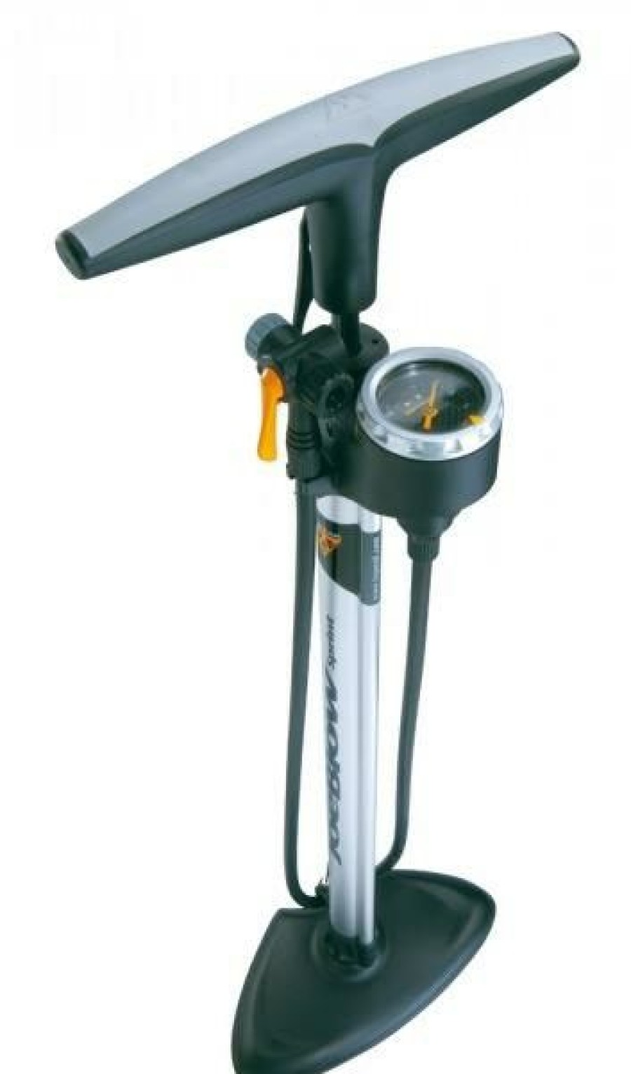 Accessories * | Topeak Joe Blow Sprint Floor Pump Unique Silver/Black