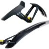 Accessories * | Topeak Defender Xc1 Front Ac11 29 Rear Mudguard Set Sale Online Black