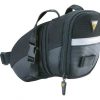 Accessories * | Topeak Aero Wedge Saddle Bag With Straps Medium Special Style Black / Grey