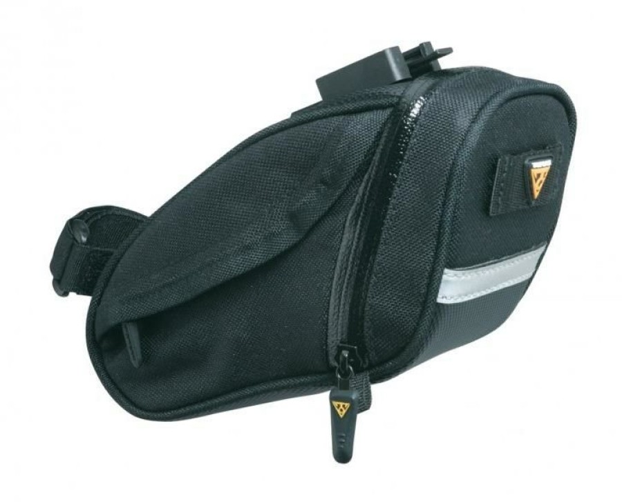 Accessories * | Topeak Aero Wedge Dx Quick Clip Saddle Bag Small Special Offers Black