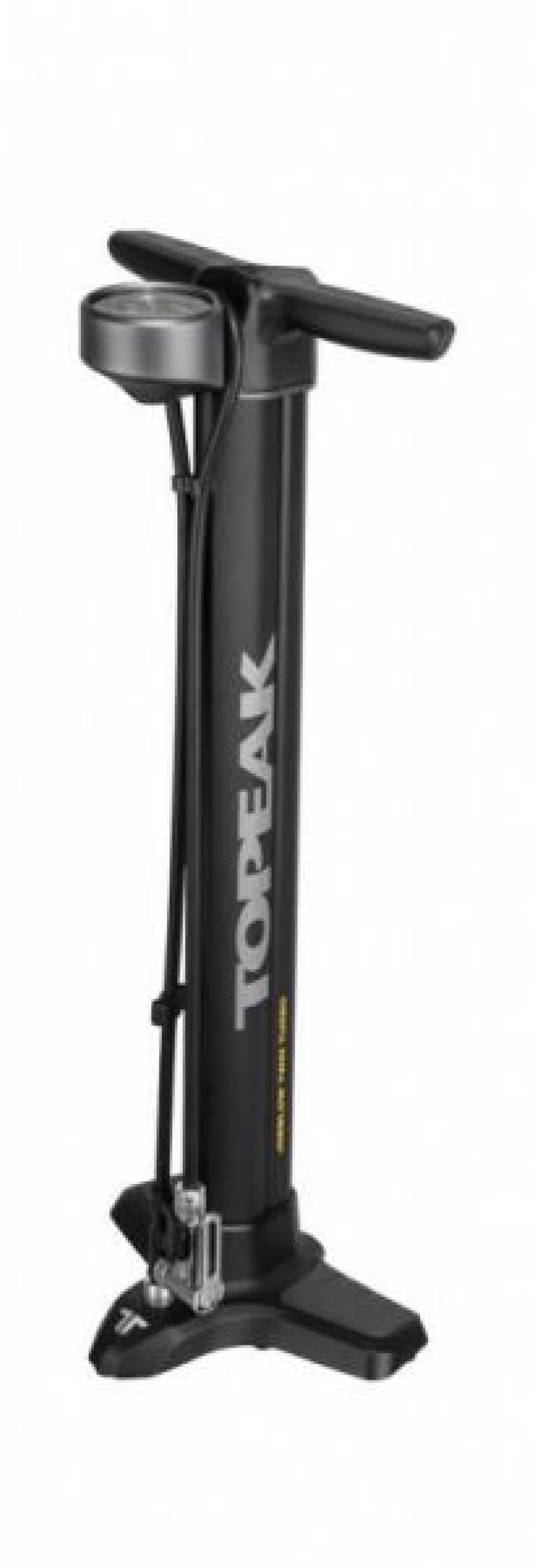 Accessories * | Topeak Joeblow Twin Turbo Floor Pump Bestsellers Black