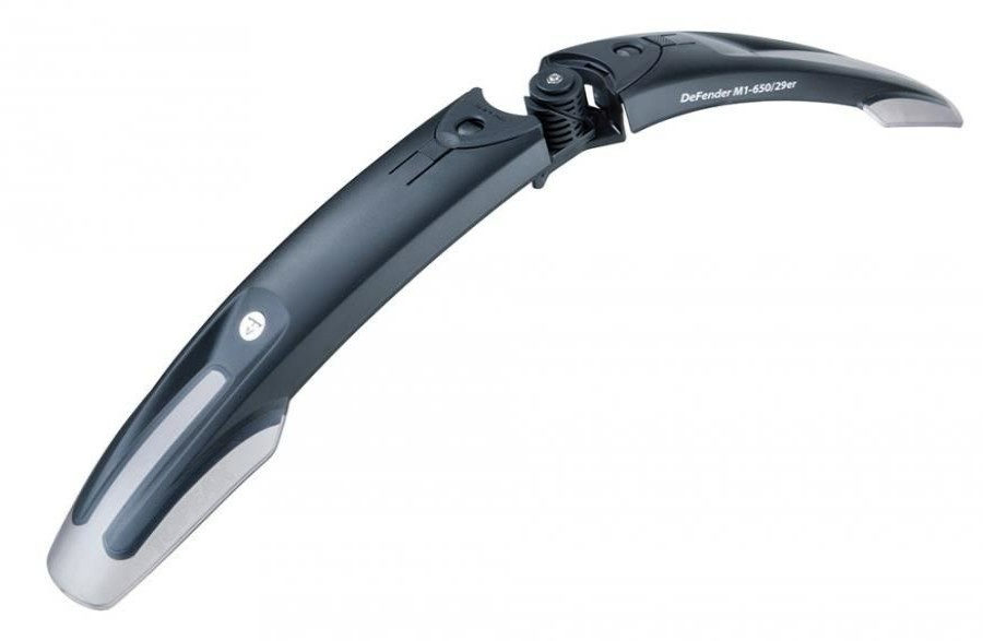 Accessories * | Topeak Defender M1 27.5/29 Front Mudguard Quality Guarantee Black