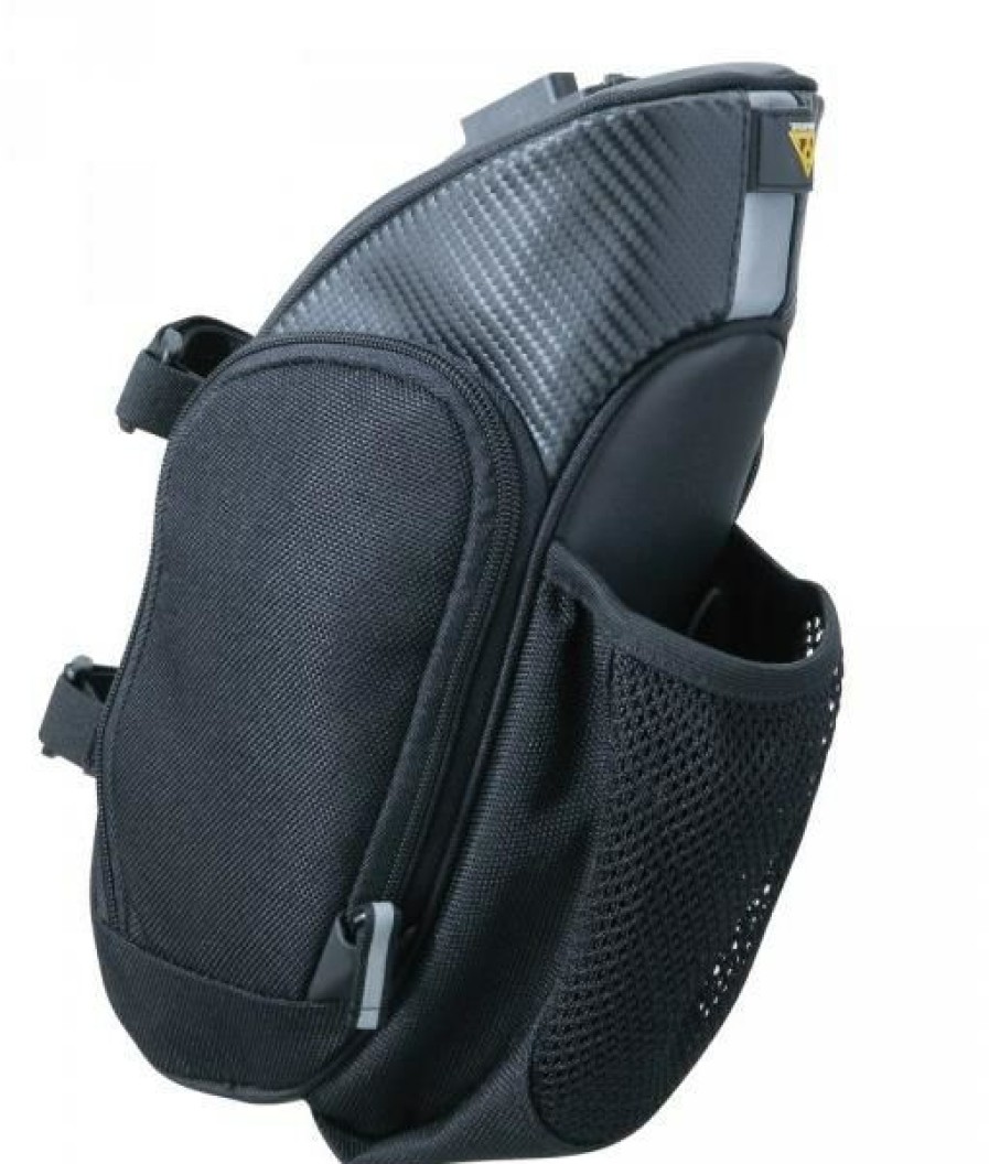 Accessories * | Topeak Mondopack Xl Hydro Seatpost/Saddle Bag Quality Guarantee Black