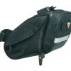 Accessories * | Topeak Aero Wedge Dx Quick Clip Saddle Bag Medium Online Store Black