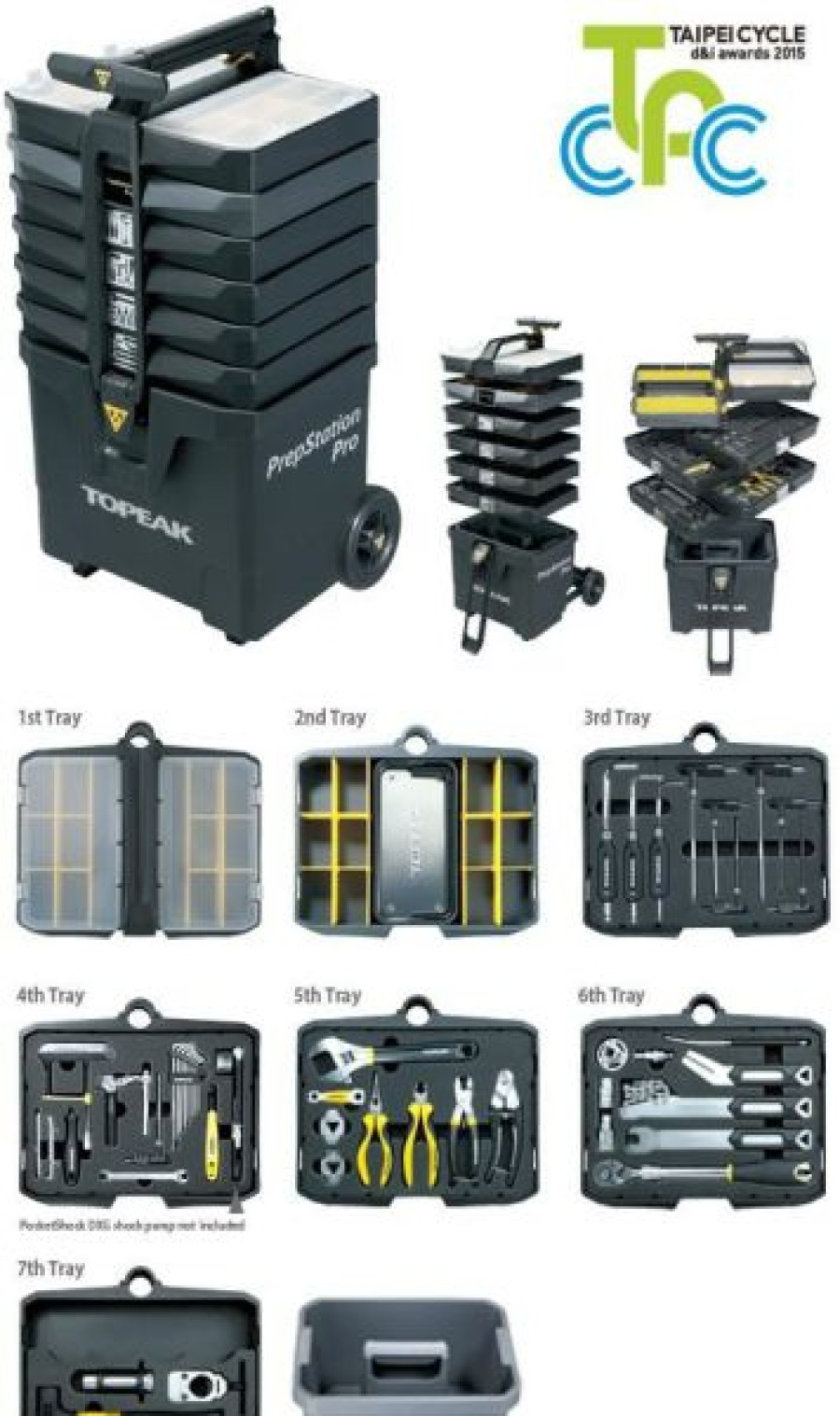 Maintenance * | Topeak Prepstation Pro Tool Kit With Tools Bestsellers