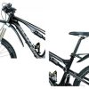 Accessories * | Topeak Defender M1/Xc11 29 Mudguard Set Quality Guarantee Black