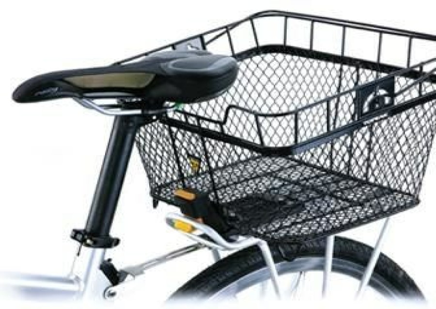 Accessories * | Topeak Mtx Rear Basket Unique Black