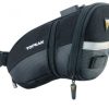 Accessories * | Topeak Aero Wedge Quick Clip Saddle Bag Medium Fire Sale Black / Grey