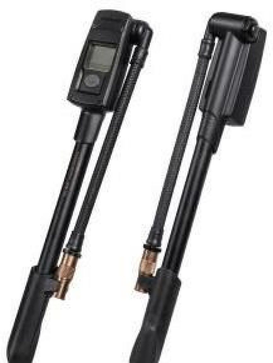 Accessories * | Topeak Pocket Shock Digital Shock Pump Special Style Black