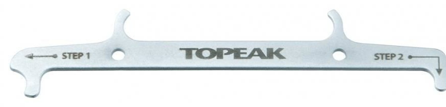 Maintenance * | Topeak Chain Hook And Wear Indicator Best-Selling Silver