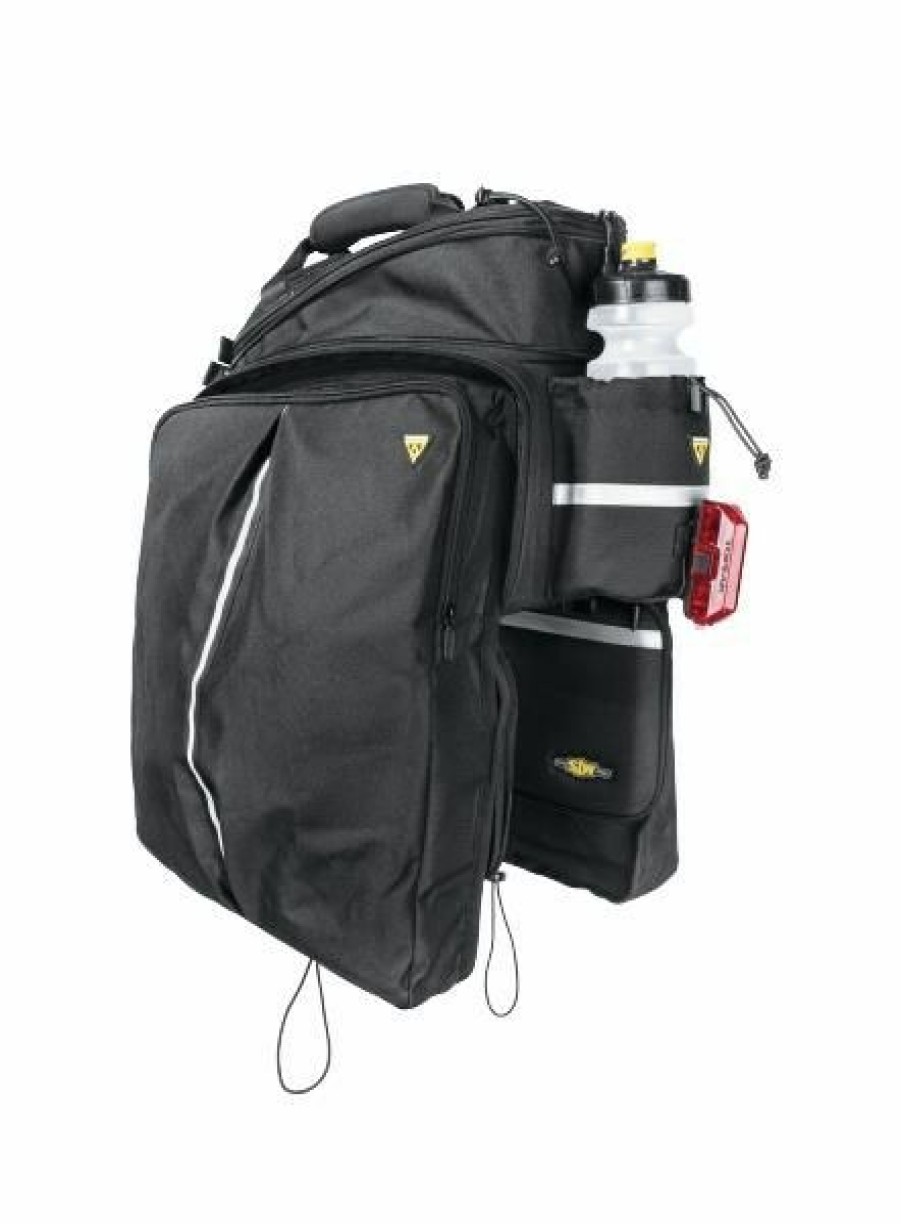 Accessories * | Topeak Trunk Bag Dxp With Velcro Mounting Straps Bestsellers Black